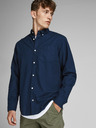 Jack & Jones Dunkelblaues Jack & Jones Oxford-Hemd