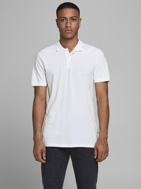 Jack & Jones Weißes Poloshirt Jack & Jones