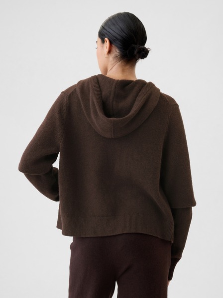 GAP Reißverschluss Pullover CashSoft
