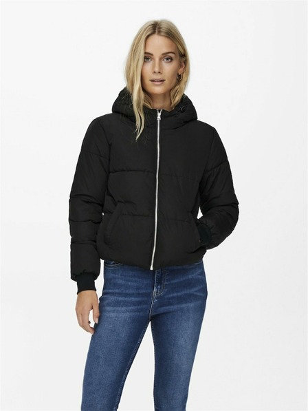 Jacqueline de Yong JDY New Werica Schwarze Steppjacke