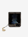 Guess Guess 4G Charm Schutzhülle für Samsung Galaxy Z Flip 5 Braun