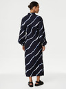 Marks & Spencer Dunkelblaues Marks & Spencer Hemdblusenkleid für Damen