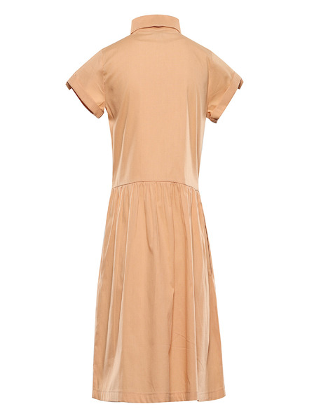 NAX Braunes Mädchenkleid NAX Erfo