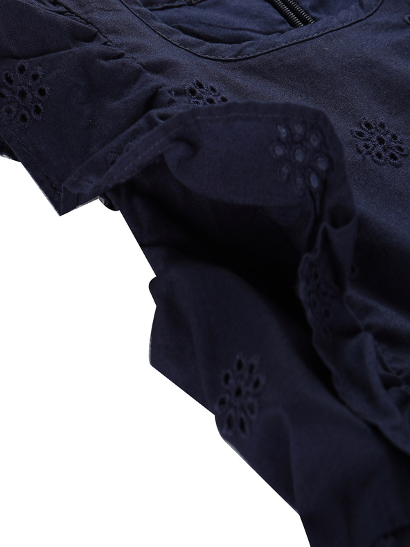 NAX Dunkelblaues Mädchenkleid NAX Dirvo