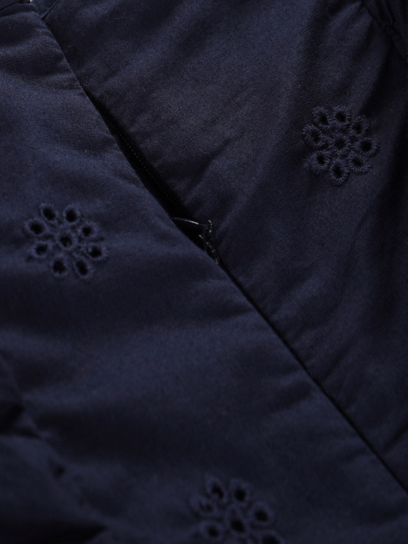 NAX Dunkelblaues Mädchenkleid NAX Dirvo