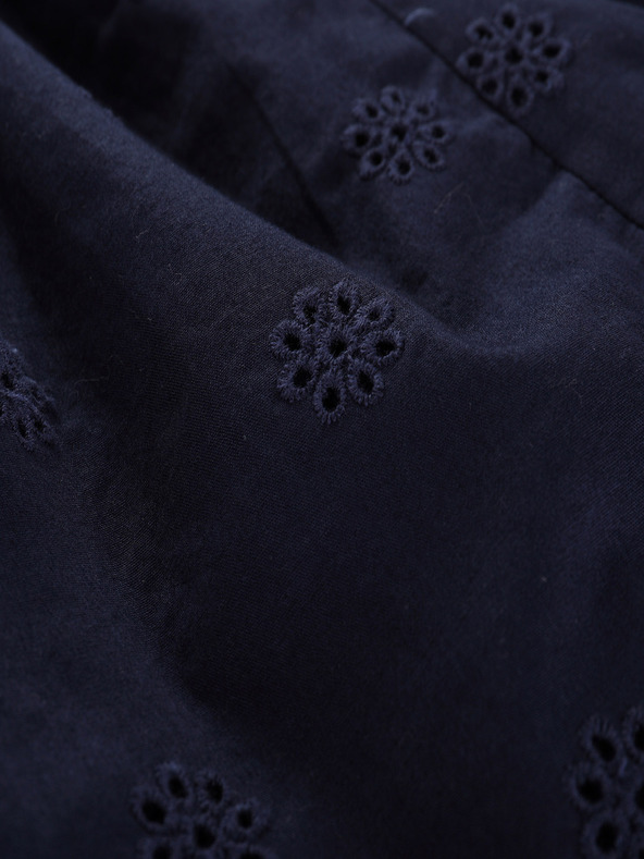 NAX Dunkelblaues Mädchenkleid NAX Dirvo