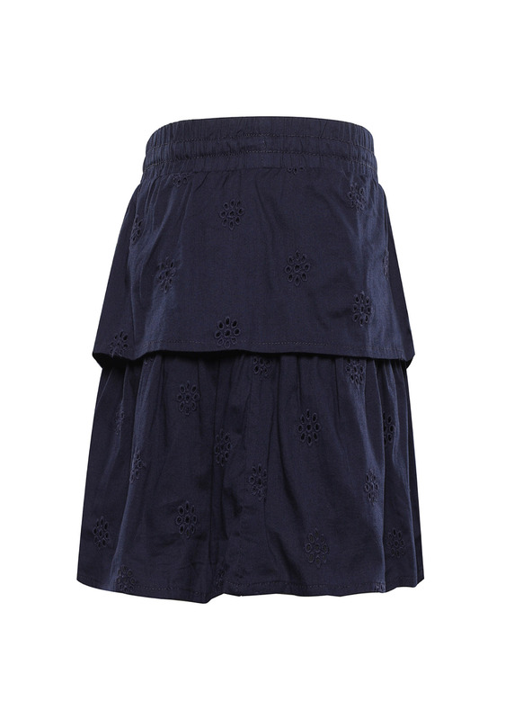 NAX Dunkelblauer Mädchen-Rock NAX Fredo