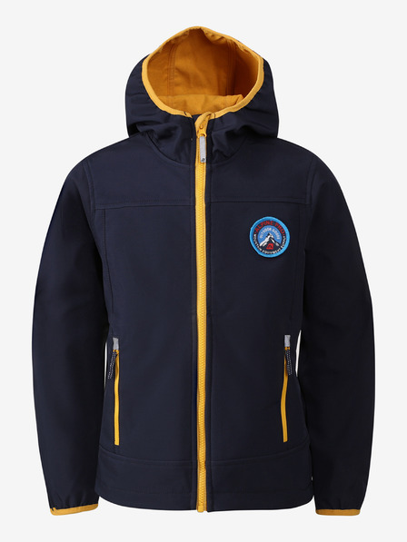 ALPINE PRO Kinder-Softshell-Jacke ALPINE PRO OMANO blau