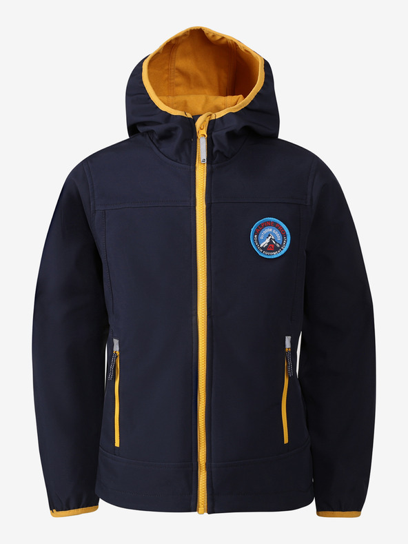 ALPINE PRO Kinder-Softshell-Jacke ALPINE PRO OMANO blau