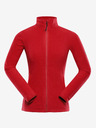 ALPINE PRO Damen-Fleece-Sweatshirt ALPINE PRO SIUSA rot