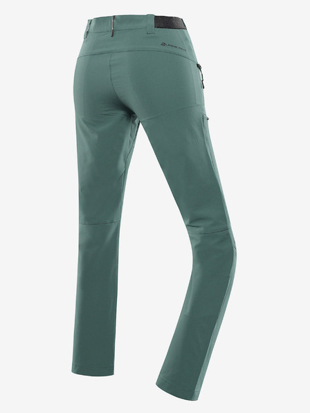 ALPINE PRO Damen-Softshell-Hose ALPINE PRO RAMELA grün