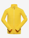 ALPINE PRO Herren-Fleece-Kapuzenpullover ALPINE PRO SIUS gelb