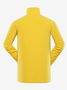 ALPINE PRO Herren-Fleece-Kapuzenpullover ALPINE PRO SIUS gelb