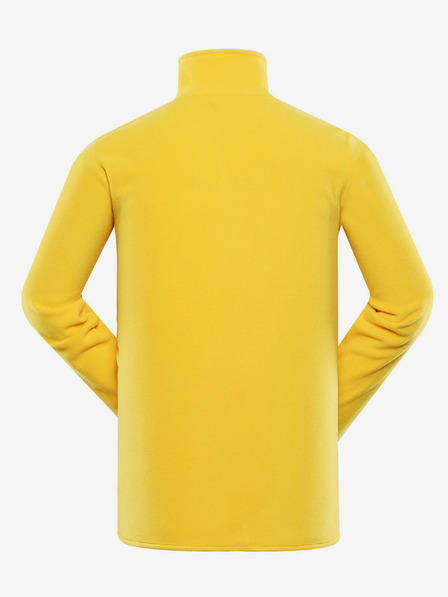 ALPINE PRO Herren-Fleece-Kapuzenpullover ALPINE PRO SIUS gelb