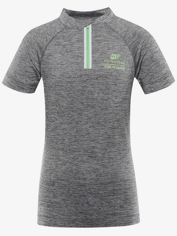 ALPINE PRO Schnell trocknendes Kinder-Radshirt ALPINE PRO LATTERO grau