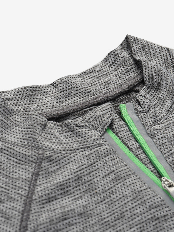 ALPINE PRO Schnell trocknendes Kinder-Radshirt ALPINE PRO LATTERO grau