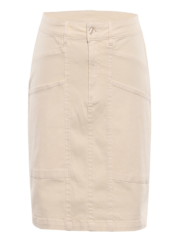 ALPINE PRO Damen-Rock ALPINE PRO GAILA neutral/erdig