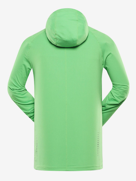 ALPINE PRO Grünes Herren Alpine Pro Izar schnell trocknendes Sweatshirt