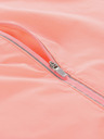 ALPINE PRO Ultraleichte Damen-Skijacke mit DWR ALPINE PRO SPINA neon lachsfarben