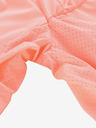 ALPINE PRO Ultraleichte Damen-Skijacke mit DWR ALPINE PRO SPINA neon lachsfarben