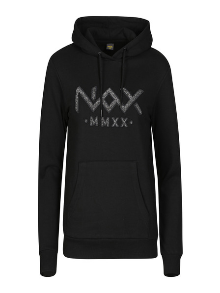 NAX Damen-Kapuzenpullover nax NAX WEFA schwarz