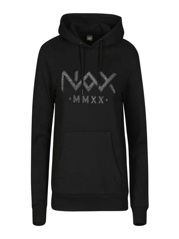 NAX Damen-Kapuzenpullover nax NAX WEFA schwarz