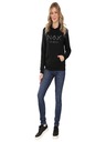 NAX Damen-Kapuzenpullover nax NAX WEFA schwarz