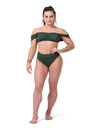 Nebbia Miami Retro-Bikinioberteil 553 S, dunkelgrün