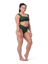 Nebbia Miami Retro-Bikinioberteil 553 S, dunkelgrün