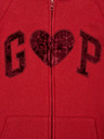 GAP Sweatjacke mit Reißverschluss und Logo GAP