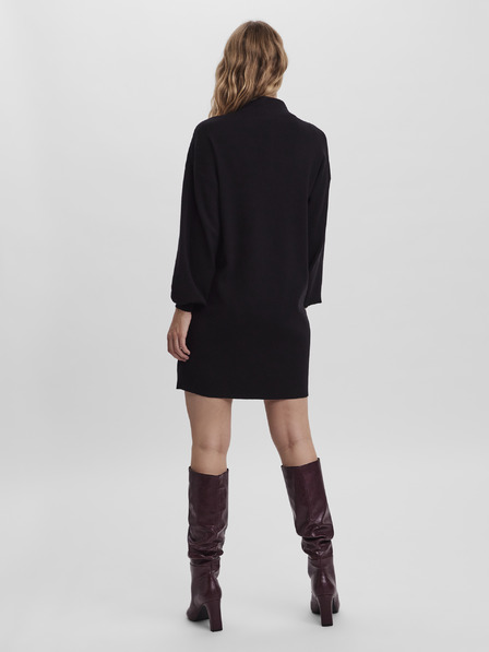 Vero Moda Schwarzes Pulloverkleid VERO MODA Nancy