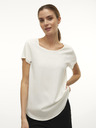 Vero Moda Cremefarbene Damenbluse Vero Moda Bella
