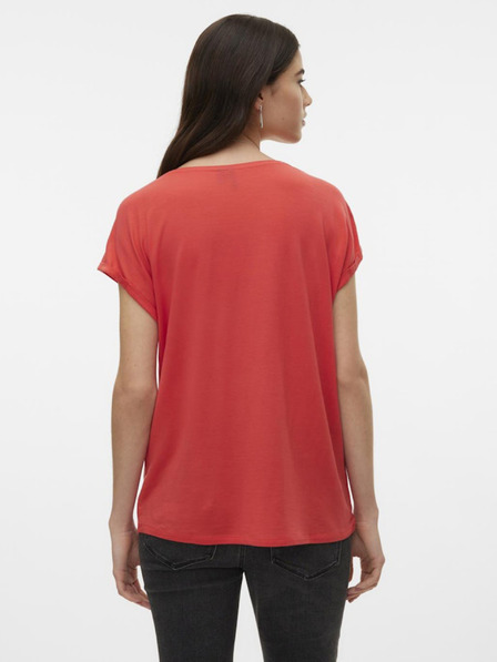 Vero Moda Rotes Damen-T-Shirt Vero Moda Ava