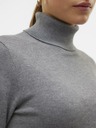 Vero Moda Grauer Damen-Rollkragenpullover Vero Moda Iris