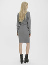 Vero Moda Graues Damen-Pullover-Kleid Vero Moda Hollyrem