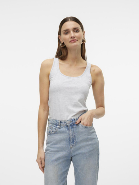 Vero Moda Hellgraues Vero Moda Lulu Tank-Top für Damen