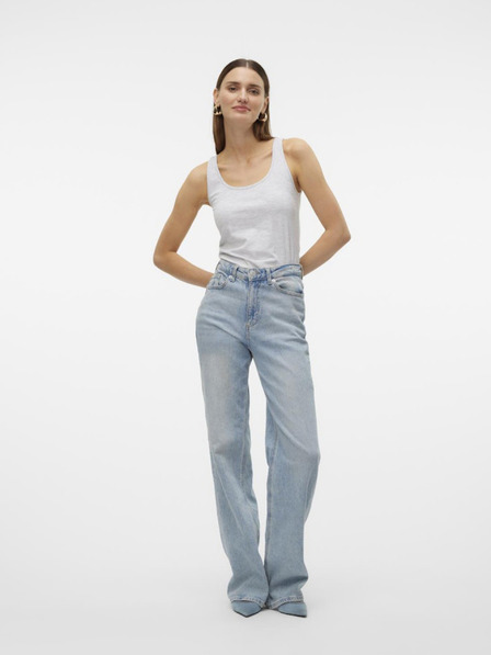 Vero Moda Hellgraues Vero Moda Lulu Tank-Top für Damen