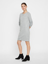 Vero Moda Hellgraues Pulloverkleid VERO MODA Doffy