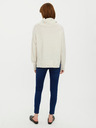 Vero Moda Cremefarbener Rollkragenpullover VERO MODA Doffy