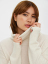 Vero Moda Cremefarbener Rollkragenpullover VERO MODA Doffy