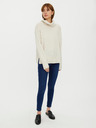 Vero Moda Cremefarbener Rollkragenpullover VERO MODA Doffy