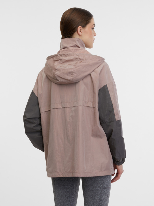 Orsay Hellrosa Damen-Sport-Leichtgewicht-Kapuzenjacke ORSAY