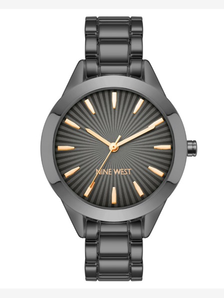 Nine West	 Runde Damenuhr Nine West