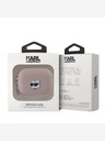Karl Lagerfeld Karl Lagerfeld PU geprägte Choupette Head Tasche für AirPods Pro 2 Pink
