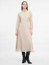 Orsay Beigefarbenes Damen Midikleid ORSAY