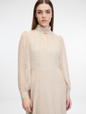 Orsay Beigefarbenes Damen Midikleid ORSAY