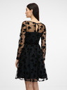 Orsay Schwarzes knielanges Damenkleid ORSAY