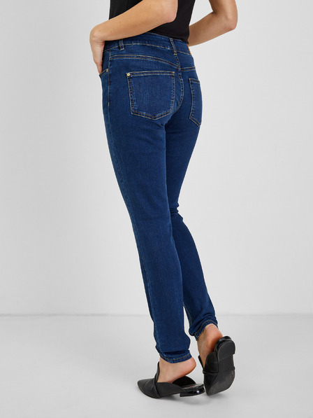 Orsay Dunkelblaue Skinny Fit Jeans Damen ORSAY