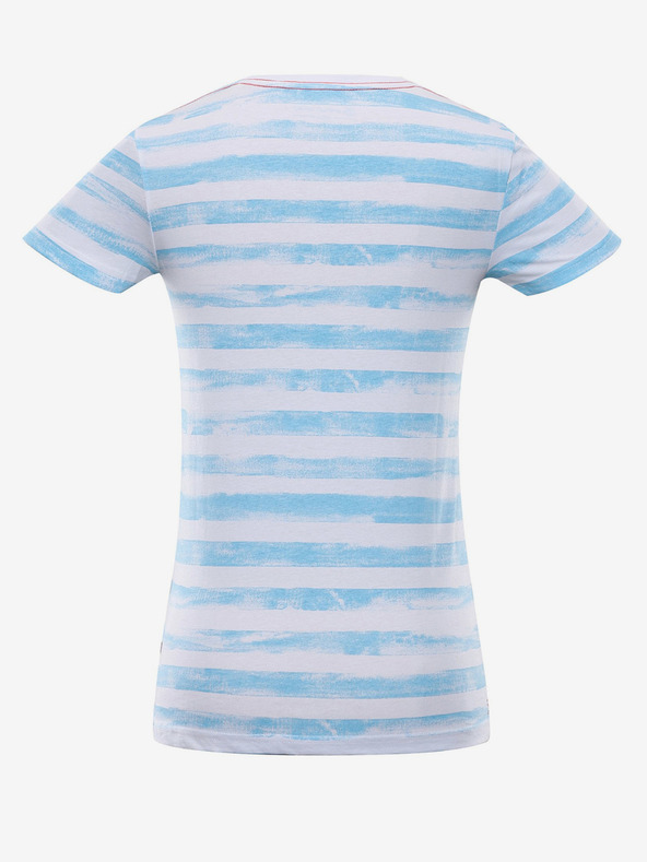 ALPINE PRO Damen Baumwoll-T-Shirt ALPINE PRO WATERA blau