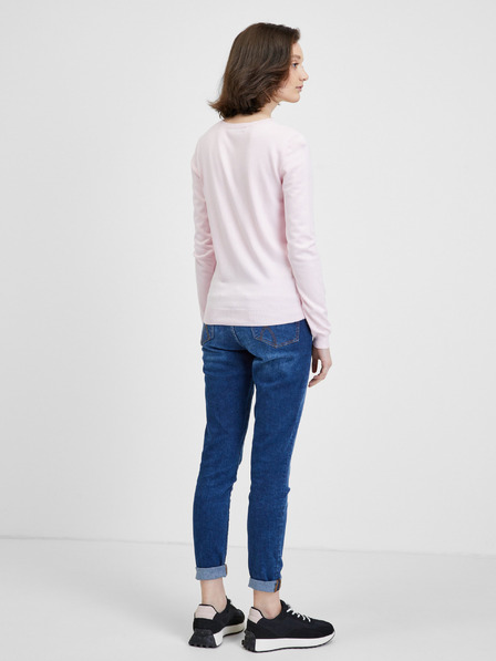 Guess Hellrosa Frauen Guess Ines Sweatshirt